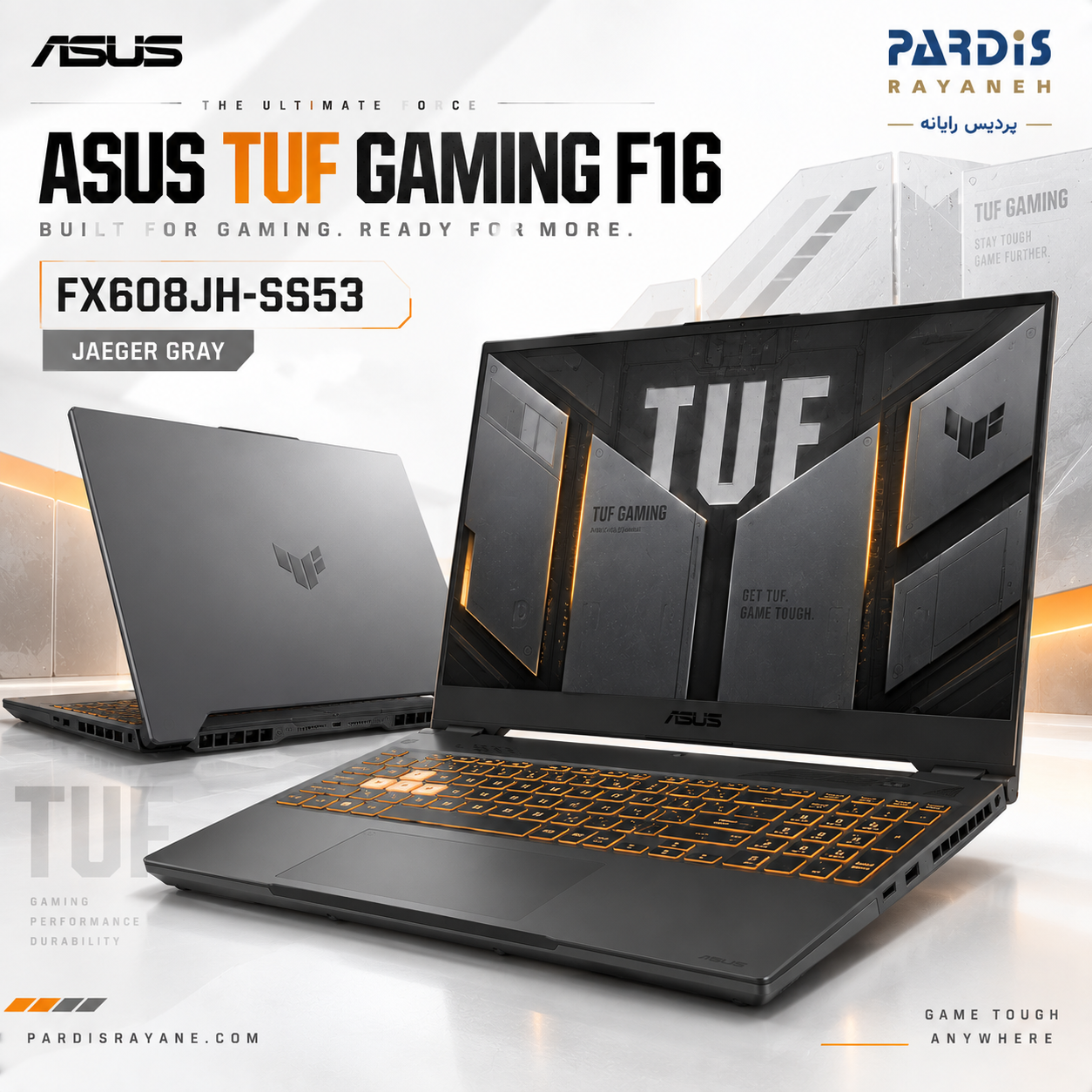 لپ تاپ گیمینگ ایسوس ASUS TUF Gaming F16 FX608JH-SS53