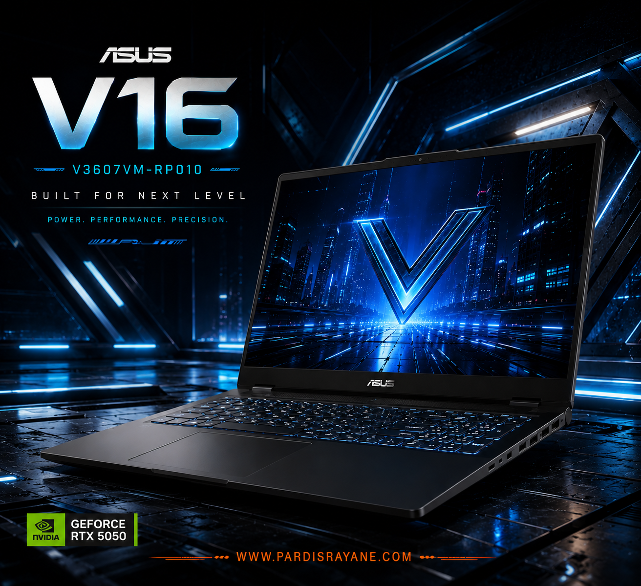 لپ تاپ ایسوسVivobook 16 V3607VM-RP010