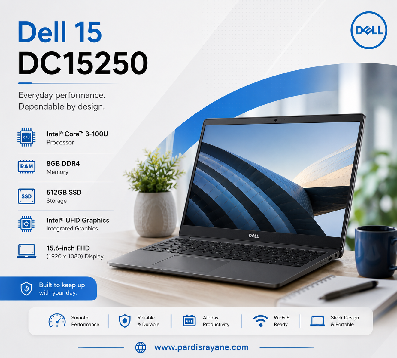 لپ تاپ Dell Vostro 3530